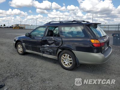 Drugie zdjęcie samochodu z przodu: 2001 SUBARU LEGACY OUTBACK LIMITED VIN:4S3BH686317627961 - miniatura