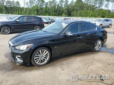 2018 INFINITI Q50 LUXE JN1EV7AP4JM590874 - główne zdjęcie licytacji z USA - miniatura