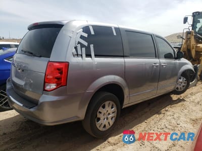 Trzecie zdjęcie samochodu z tyłu: 2018 DODGE GRAND CARAVAN SE VIN:2C4RDGBG1JR181762 - miniatura