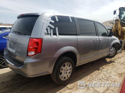 Trzecie zdjęcie samochodu z tyłu: 2018 DODGE GRAND CARAVAN SE VIN:2C4RDGBG1JR181762 - miniatura
