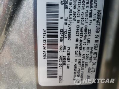 Zdjęcie 13 z 13 samochodu: 2018 NISSAN ROGUE SPORT S VIN:JN1BJ1CP2JW190907 - miniatura