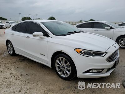 Czwarte zdjęcie samochodu z boku: 2017 FORD FUSION SE HYBRID VIN:3FA6P0LU4HR409057 - miniatura