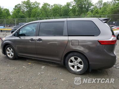 Drugie zdjęcie samochodu z przodu: 2017 TOYOTA SIENNA VIN:5TDZZ3DC1HS828120 - miniatura