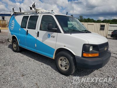 Czwarte zdjęcie samochodu z boku: 2016 CHEVROLET EXPRESS G2500 VIN:1GCWGAFF5G1238972 - miniatura