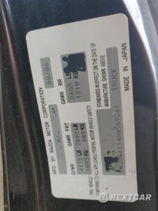 Zdjęcie 12 z 12 samochodu: 1987 MAZDA B2000 VIN:JM2UF1114H0569261 - miniatura