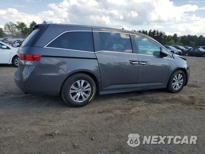 Trzecie zdjęcie samochodu z tyłu: 2017 HONDA ODYSSEY EXL VIN:5FNRL5H66HB002837 - miniatura