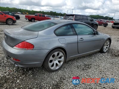 Trzecie zdjęcie samochodu z tyłu: 2004 BMW 645 CI AUTOMATIC VIN:WBAEH73455B193499 - miniatura
