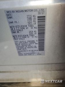 Zdjęcie 13 z 14 samochodu: 2018 NISSAN PATHFINDER S VIN:5N1DR2MN2JC618344 - miniatura