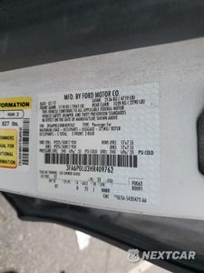 Zdjęcie 12 z 13 samochodu: 2017 FORD FUSION SE HYBRID VIN:3FA6P0LU3HR409762 - miniatura