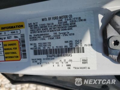 Zdjęcie 12 z 13 samochodu: 2017 FORD FUSION SE HYBRID VIN:3FA6P0LU8HR409045 - miniatura