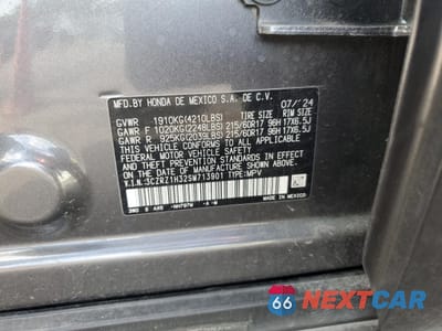 Zdjęcie 12 z 12 samochodu: 2025 HONDA HR-V LX VIN:3CZRZ1H32SM713901 - miniatura