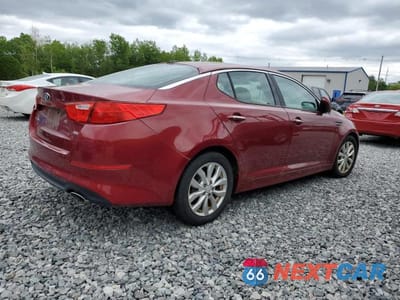 Trzecie zdjęcie samochodu z tyłu: 2014 KIA OPTIMA LX VIN:5XXGM4A74EG343972 - miniatura