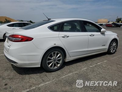 Trzecie zdjęcie samochodu z tyłu: 2017 FORD FUSION SE HYBRID VIN:3FA6P0LU0HR409749 - miniatura