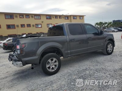 Trzecie zdjęcie samochodu z tyłu: 2017 FORD F150 SUPERCREW VIN:1FTEW1CP7HKD26199 - miniatura