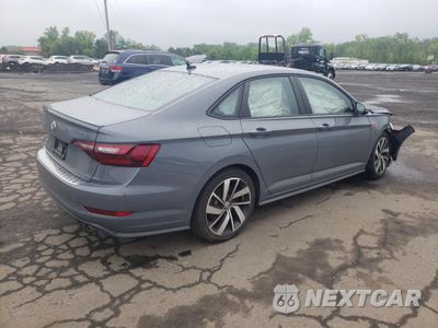 Trzecie zdjęcie samochodu z tyłu: 2021 VOLKSWAGEN JETTA GLI VIN:3VW6T7BU8MM093490 - miniatura