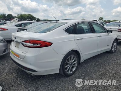 Trzecie zdjęcie samochodu z tyłu: 2017 FORD FUSION SE HYBRID VIN:3FA6P0LU2HR409431 - miniatura