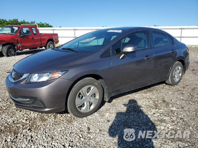 2013 HONDA CIVIC LX 19XFB2F54DE037956 - główne zdjęcie licytacji z USA - miniatura