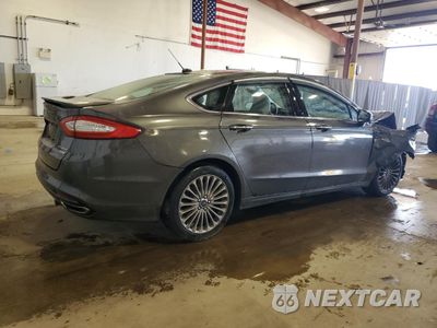 Trzecie zdjęcie samochodu z tyłu: 2015 FORD FUSION TITANIUM VIN:3FA6P0K90FR269499 - miniatura