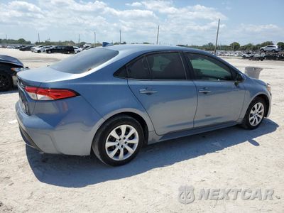 Trzecie zdjęcie samochodu z tyłu: 2020 TOYOTA COROLLA LE VIN:5YFEPRAE8LP126181 - miniatura