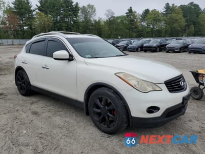 Czwarte zdjęcie samochodu z boku: 2008 INFINITI EX35 BASE VIN:JNKAJ09F58M355726 - miniatura