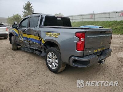 Drugie zdjęcie samochodu z przodu: 2020 CHEVROLET SILVERADO K1500 CUSTOM VIN:1GCPYBEH6LZ341033 - miniatura