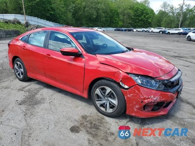 Czwarte zdjęcie samochodu z boku: 2019 HONDA CIVIC LX VIN:2HGFC2F65KH586297 - miniatura