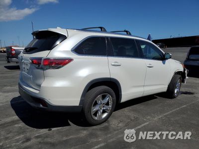 Trzecie zdjęcie samochodu z tyłu: 2015 TOYOTA HIGHLANDER LIMITED VIN:5TDYKRFHXFS061148 - miniatura