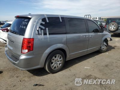 Trzecie zdjęcie samochodu z tyłu: 2018 DODGE GRAND CARAVAN SE VIN:2C4RDGBG1JR181762 - miniatura