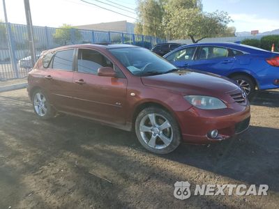 Czwarte zdjęcie samochodu z boku: 2006 MAZDA 3 HATCHBACK VIN:JM1BK344161540154 - miniatura