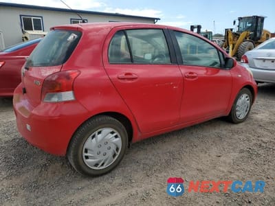 Trzecie zdjęcie samochodu z tyłu: 2011 TOYOTA YARIS VIN:JTDKT4K34B5326646 - miniatura