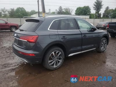 Trzecie zdjęcie samochodu z tyłu: 2021 AUDI Q5 PREMIUM PLUS VIN:WA1BAAFY6M2114520 - miniatura