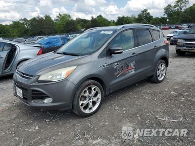 2014 FORD ESCAPE TITANIUM 1FMCU0J98EUE55110 - główne zdjęcie licytacji z USA - miniatura