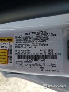 Zdjęcie 12 z 12 samochodu: 2019 FORD FUSION SE VIN:3FA6P0LUXKR265540 - miniatura