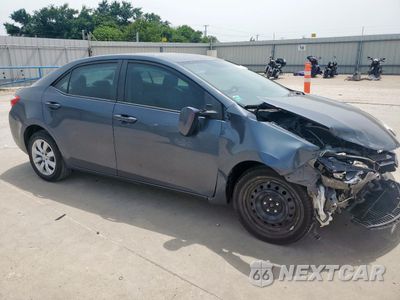 Czwarte zdjęcie samochodu z boku: 2016 TOYOTA COROLLA L VIN:5YFBURHE7GP485545 - miniatura
