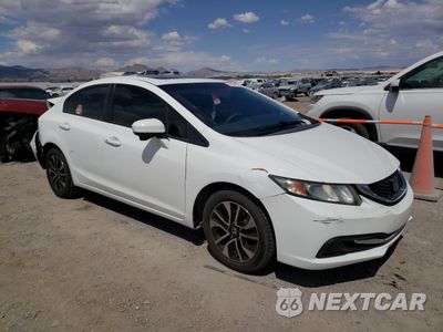 Czwarte zdjęcie samochodu z boku: 2014 HONDA CIVIC EX VIN:19XFB2F8XEE007789 - miniatura