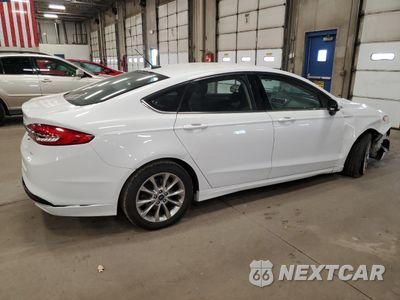 Trzecie zdjęcie samochodu z tyłu: 2017 FORD FUSION SE VIN:3FA6P0H76HR279219 - miniatura