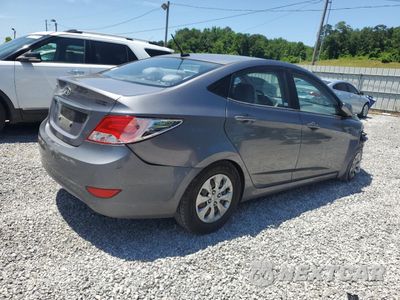 Trzecie zdjęcie samochodu z tyłu: 2016 HYUNDAI ACCENT SE VIN:KMHCT4AE3GU942841 - miniatura