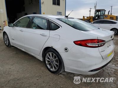 Drugie zdjęcie samochodu z przodu: 2017 FORD FUSION SE HYBRID VIN:3FA6P0LUXHR409340 - miniatura