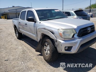 Czwarte zdjęcie samochodu z boku: 2013 TOYOTA TACOMA DOUBLE CAB VIN:3TMLU4EN5DM116911 - miniatura