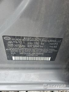 Zdjęcie 12 z 12 samochodu: 2013 HYUNDAI ELANTRA GLS VIN:5NPDH4AE2DH368846 - miniatura