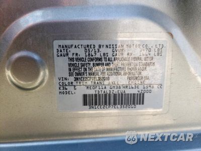 Zdjęcie 13 z 15 samochodu: 2014 NISSAN VERSA NOTE S VIN:3N1CE2CP7EL352010 - miniatura
