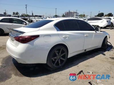 Trzecie zdjęcie samochodu z tyłu: 2021 INFINITI Q50 LUXE VIN:JN1EV7BP7MM703221 - miniatura