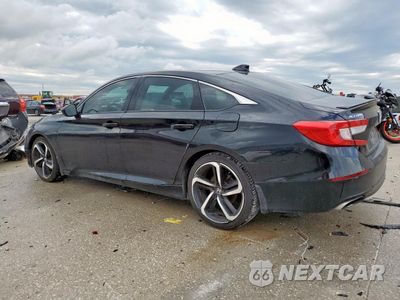 Drugie zdjęcie samochodu z przodu: 2019 HONDA ACCORD SPORT VIN:1HGCV2F30KA007637 - miniatura