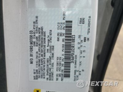 Zdjęcie 12 z 13 samochodu: 2018 FORD FUSION SE HYBRID VIN:3FA6P0LU2JR118823 - miniatura