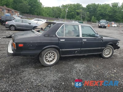 Trzecie zdjęcie samochodu z tyłu: 1981 BMW 528 I AUTOMATIC VIN:WBACJ9704B6795989 - miniatura