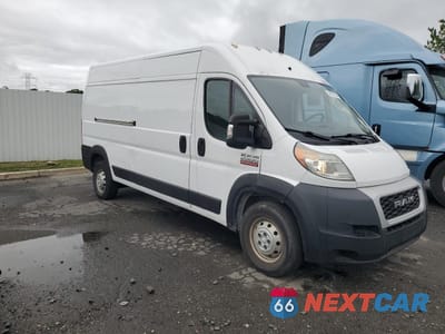 Czwarte zdjęcie samochodu z boku: 2019 RAM PROMASTER 2500 2500 HIGH VIN:3C6TRVDG3KE525529 - miniatura