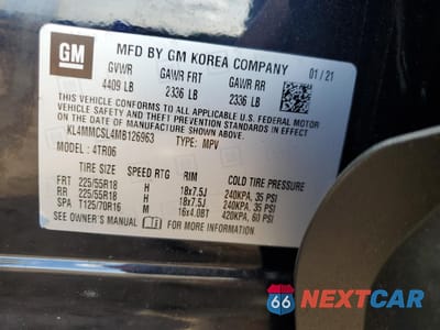 Zdjęcie 13 z 14 samochodu: 2021 BUICK ENCORE GX PREFERRED VIN:KL4MMCSL4MB126963 - miniatura