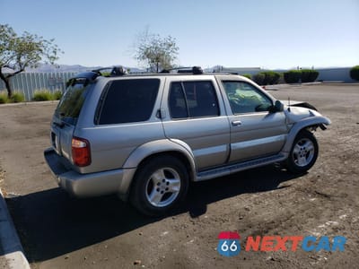 Trzecie zdjęcie samochodu z tyłu: 2001 INFINITI QX4 VIN:JNRDR09Y91W221370 - miniatura