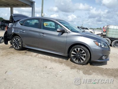 Czwarte zdjęcie samochodu z boku: 2019 NISSAN SENTRA S VIN:3N1AB7AP4KY314894 - miniatura