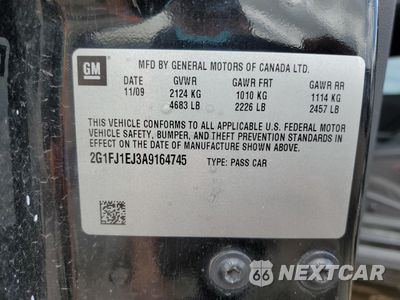 Zdjęcie 12 z 12 samochodu: 2010 CHEVROLET CAMARO SS VIN:2G1FJ1EJ3A9164745 - miniatura